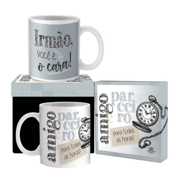 CANECA CERÂMICA IRMÃO VOCÊ É O CARA ...