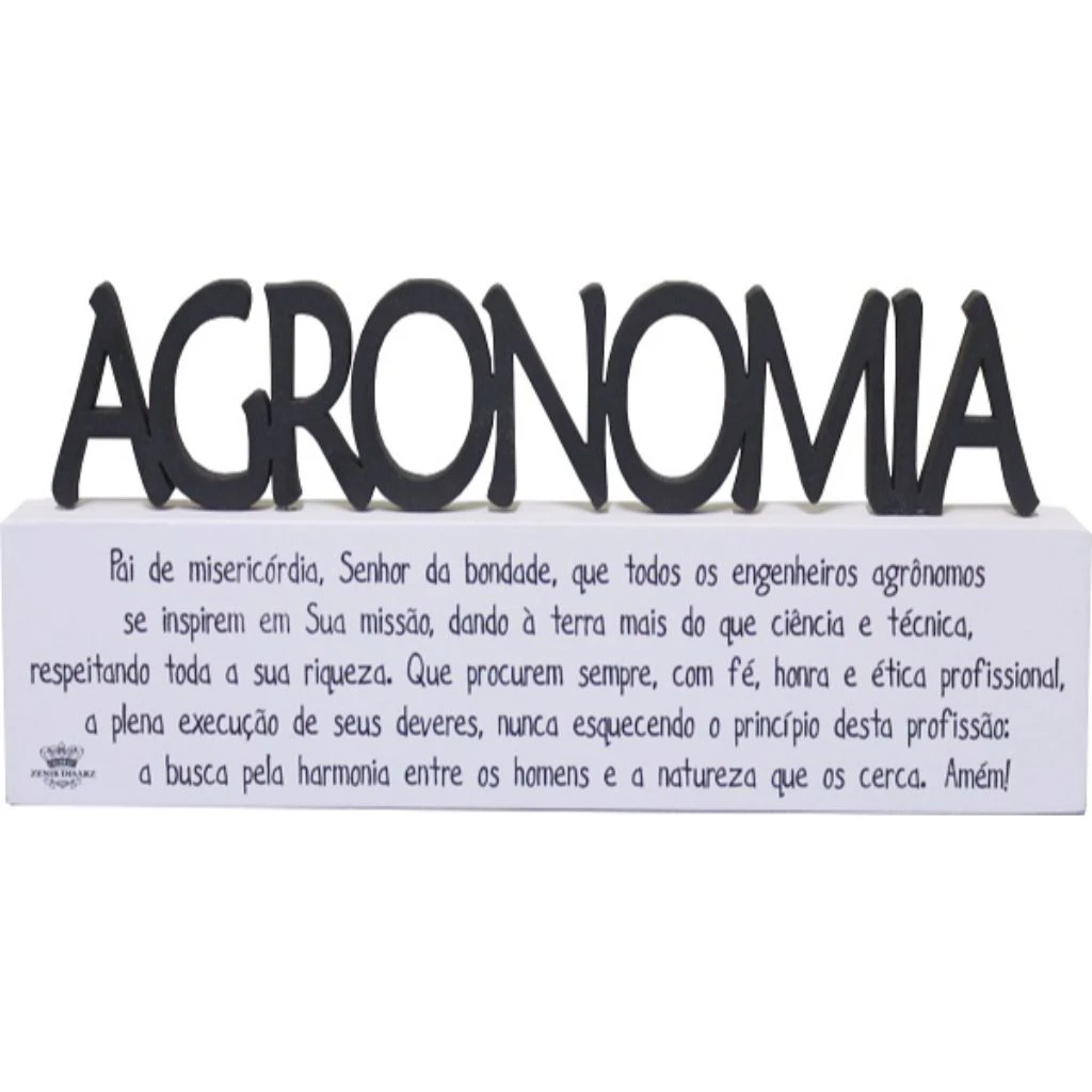 MADEIRINHA PROFISSÕES AGRONOMIA 9X18,5