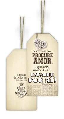 TAG A MEDIDA DO AMOR...17X9