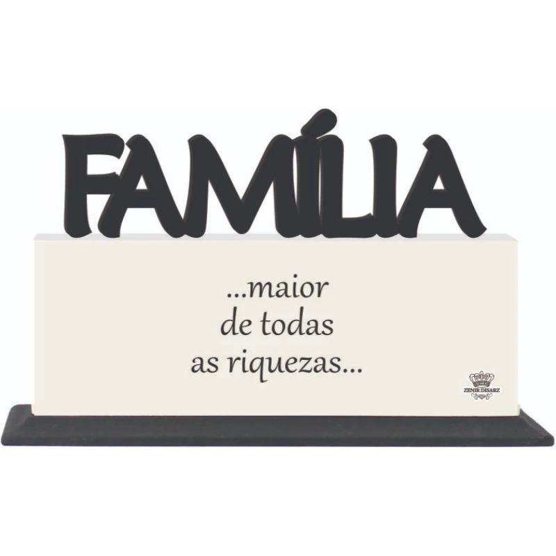 MADEIRINHA PR/BG FAMÍLIA 8X15