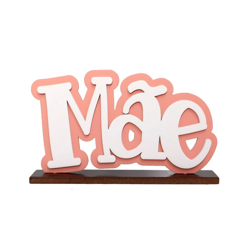 PALAVRA DE MESA DUPLA COM BASE MÃE 10X16,5