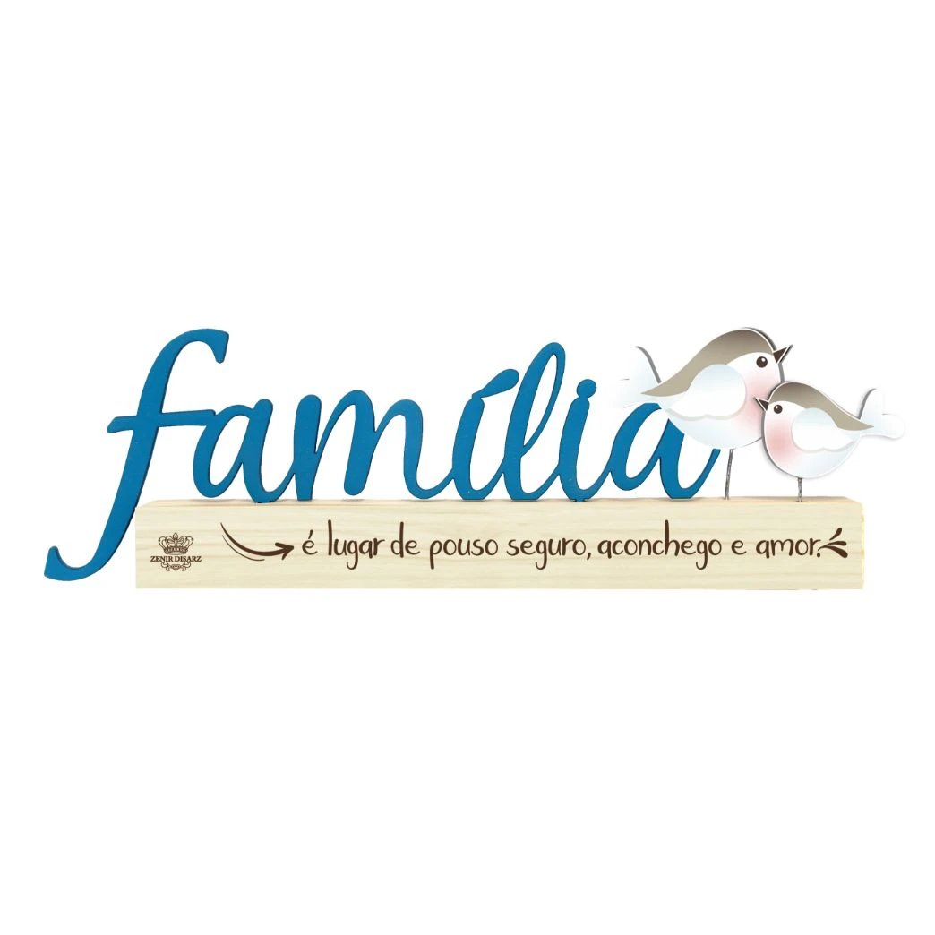MADEIRINHA CRU FAMÍLIA...PÁSSAROS 8,5X27