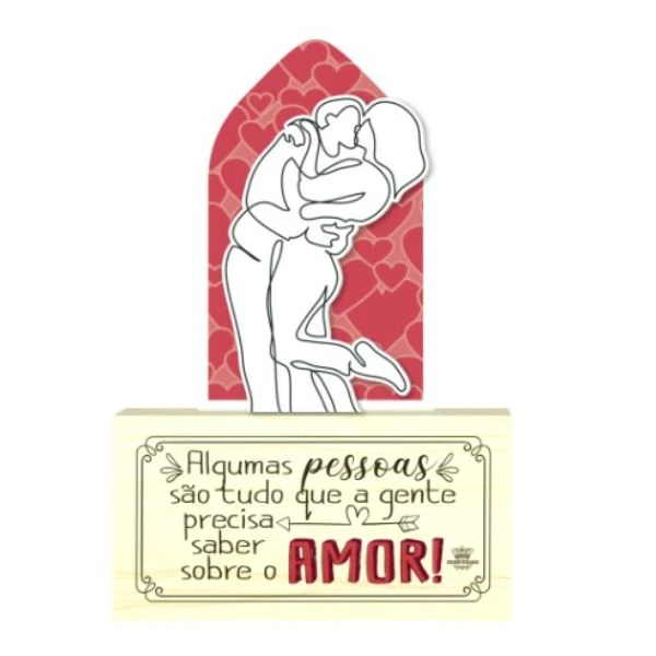 PLACA DE MESA COM ACRILICO ALGUMAS PESSOAS SÃO TUDO... 29X19