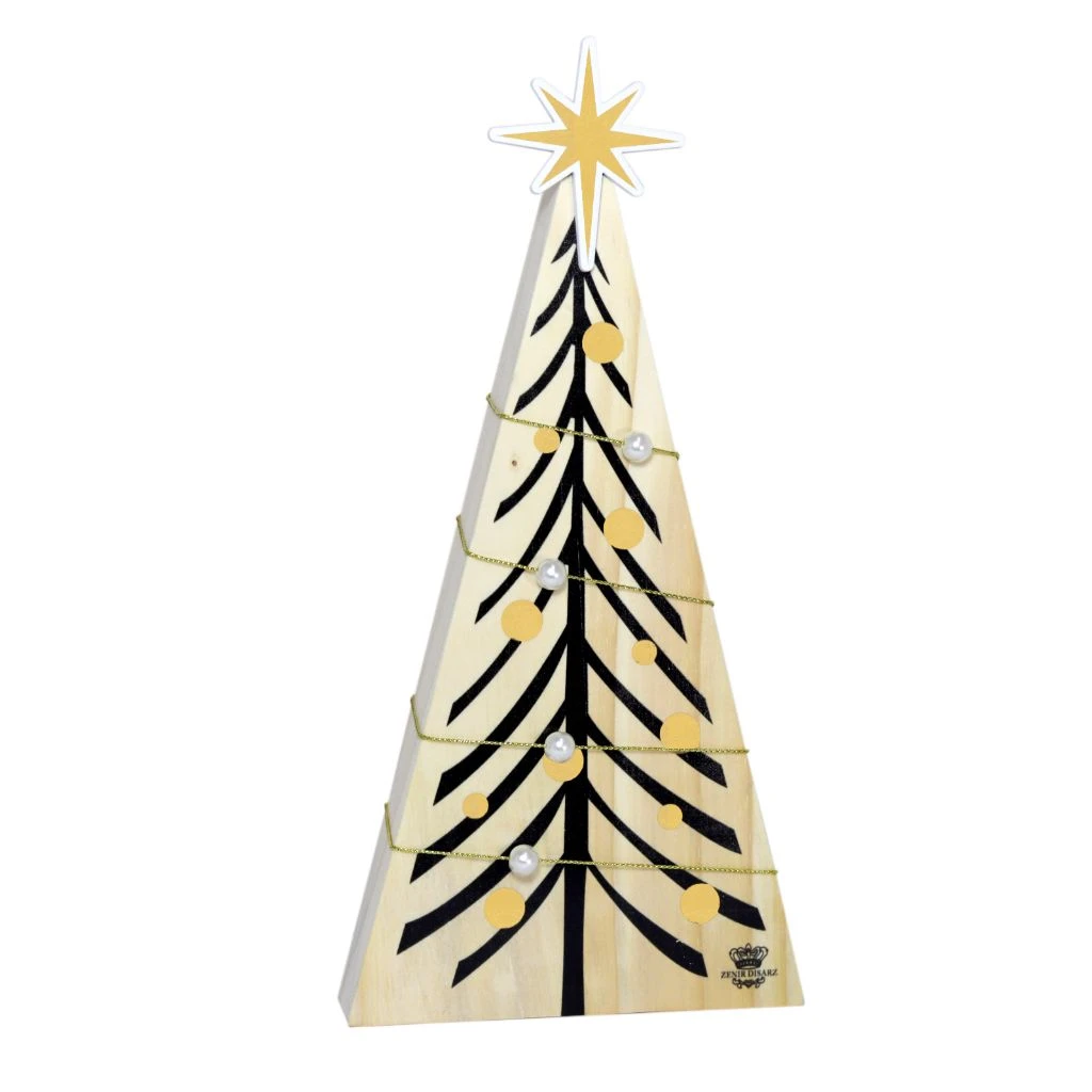 PLACA DE MESA PINHEIRO NATAL É TEMPO DE COMEMORAR...25X12