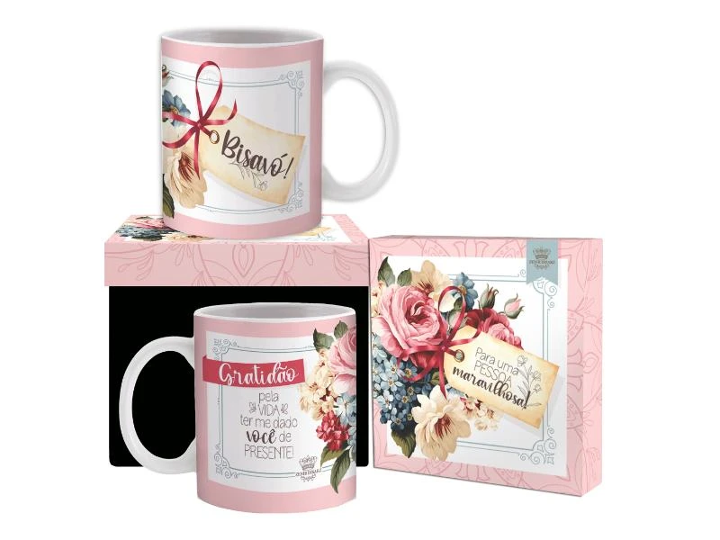 CANECA BISAVÓ ROSÊ