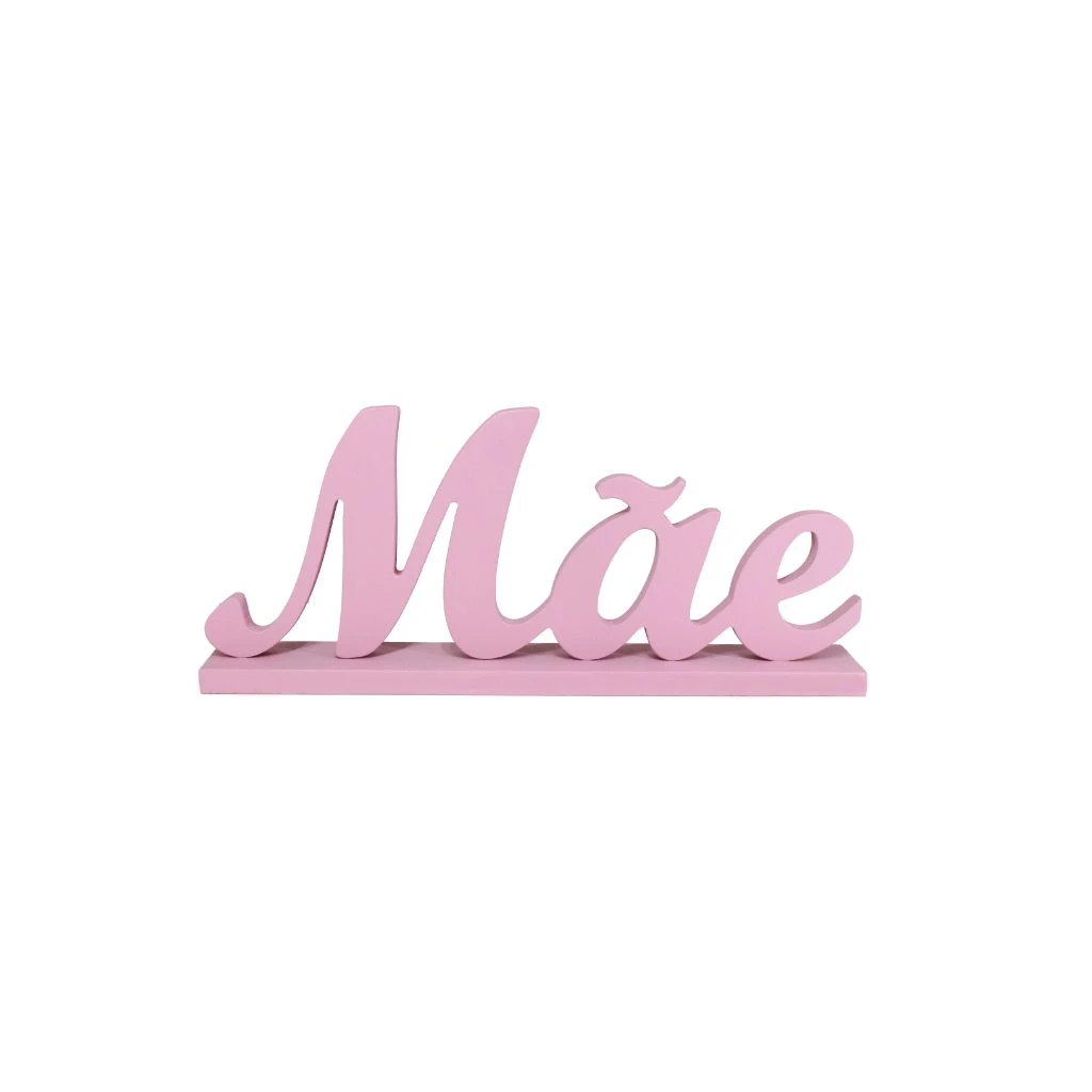 PALAVRA DE MESA MÃE ROSA 10X24