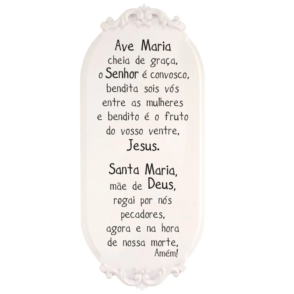 PROVENÇAL AVE MARIA CHEIA DE GRAÇA... 36X16