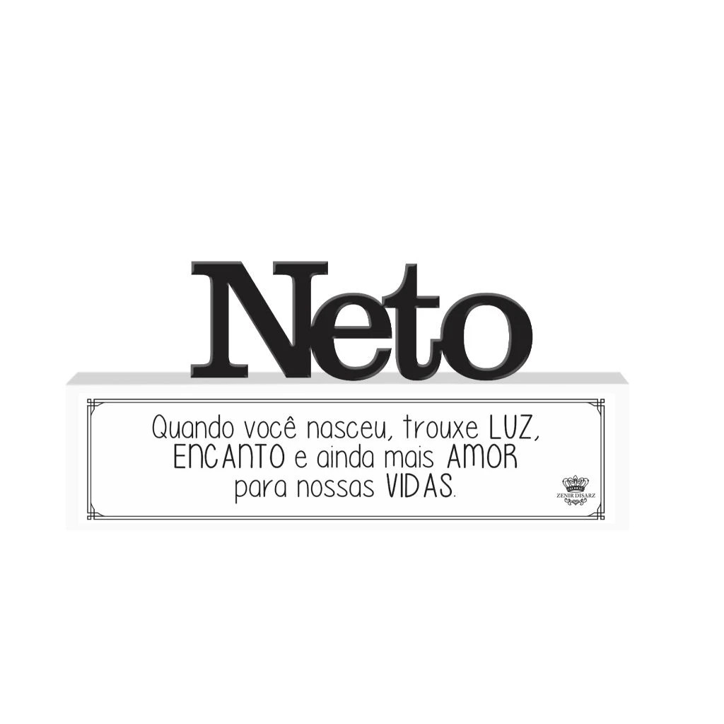 MADEIRINHA NETO 9X18,5