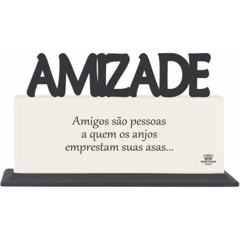 MADEIRINHA PR/BG AMIZADE 8X15