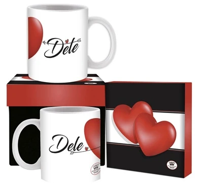 CANECA CERÂMICA DELE 
