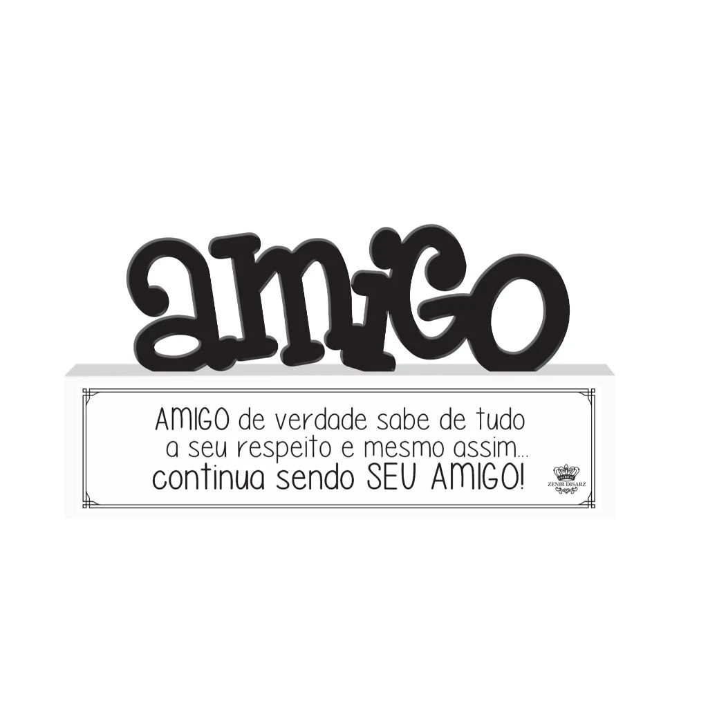 MADEIRINHA AMIGO 10X18,5
