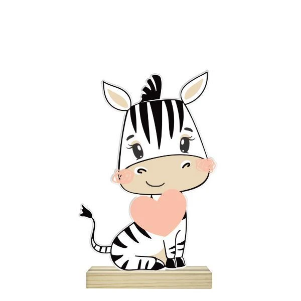 ENFEITE ZEBRA...ZOO 11,5X7,5